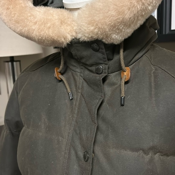 FILSON ‘Northwest’ Goose Down Parka, Shearling Trim, Size XL, PERFECT CONDITION - Picture 7 of 17